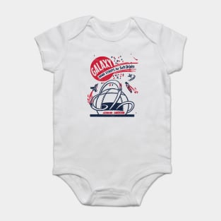 Galaxy / Space  Age / Retro 50s Baby Bodysuit